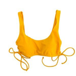 HOLLISTER Swim Be the Sunshine Side Tie Lined Swim Top